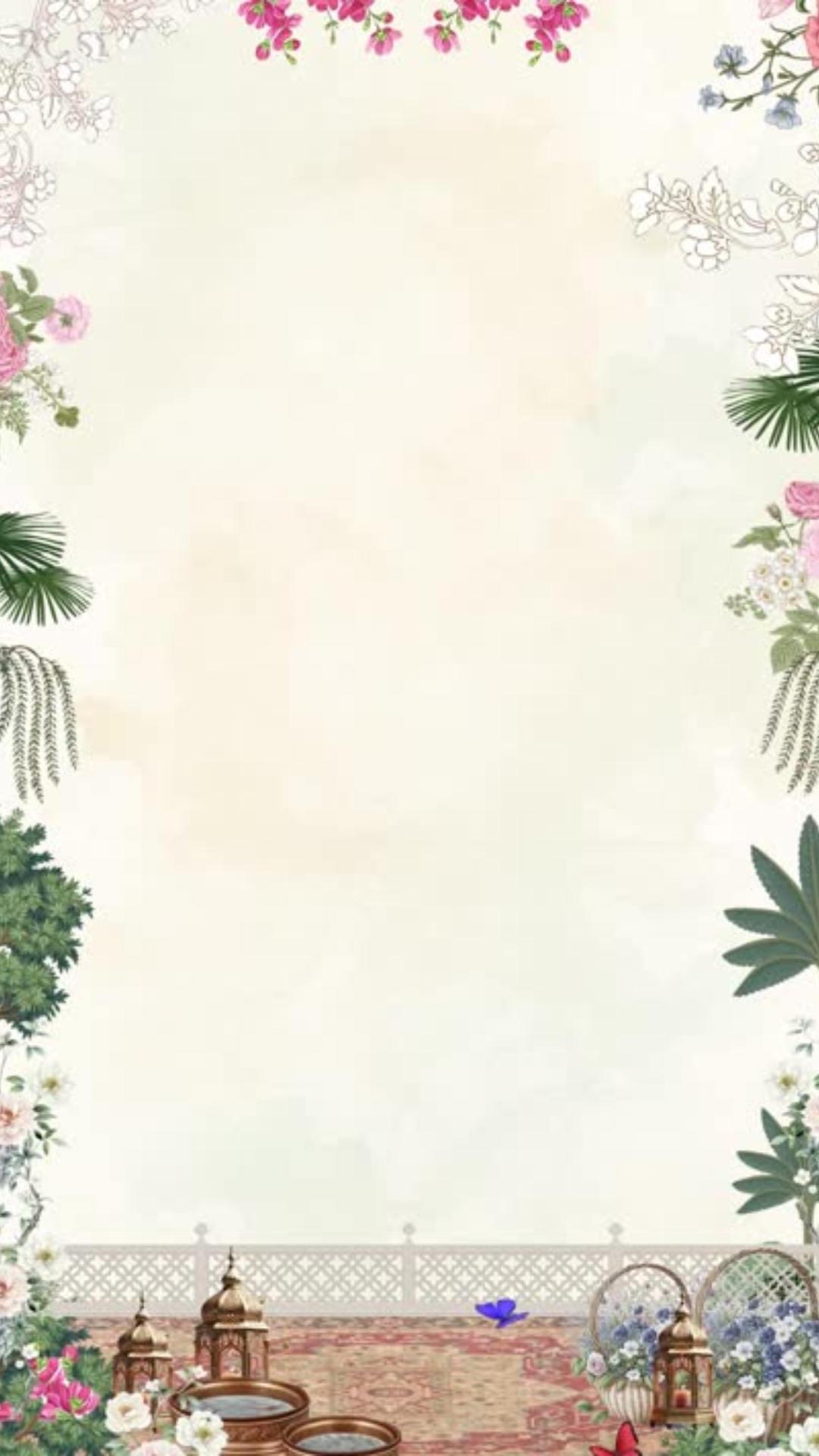 Vatsal and Prachi wedding illustration